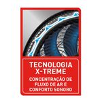 ventilador de parede 40cm arno xtreme preto ve3970b1