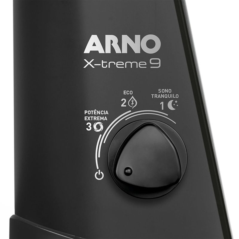 ventilador de parede 40cm arno xtreme preto ve3970b1