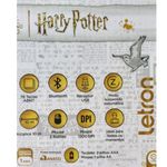 teclado e mouse wireless letron e bluetooth harry potter (mp)