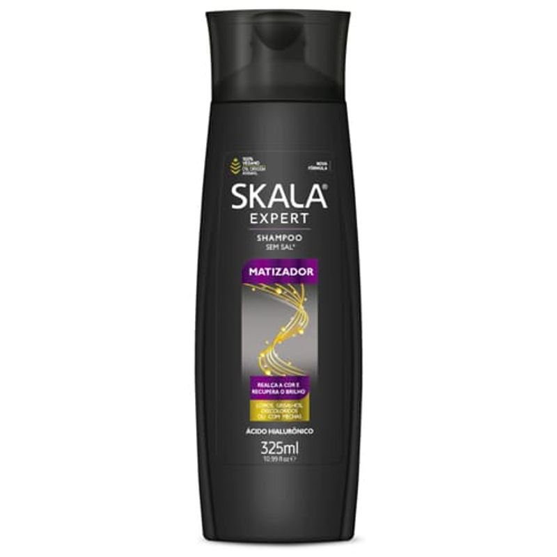 shampoo skala matizador desamarelador 325ml (mp)