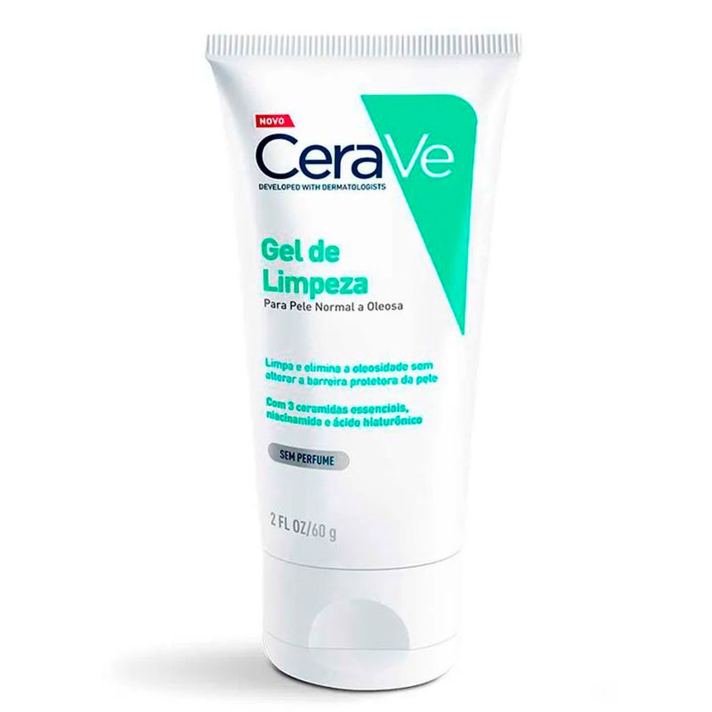 gel de limpeza cerave 60g