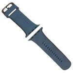 pulseira para smartwatch bibi cell stitch 38/40/41mm azul (mp)