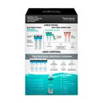 kit neutrogena protetor solar facial fps 70 sem cor 40g + gel de limpeza 60g