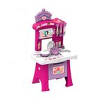 cozinha infantil xalingo petit chef princesas 40x26cm 17276 (mp)