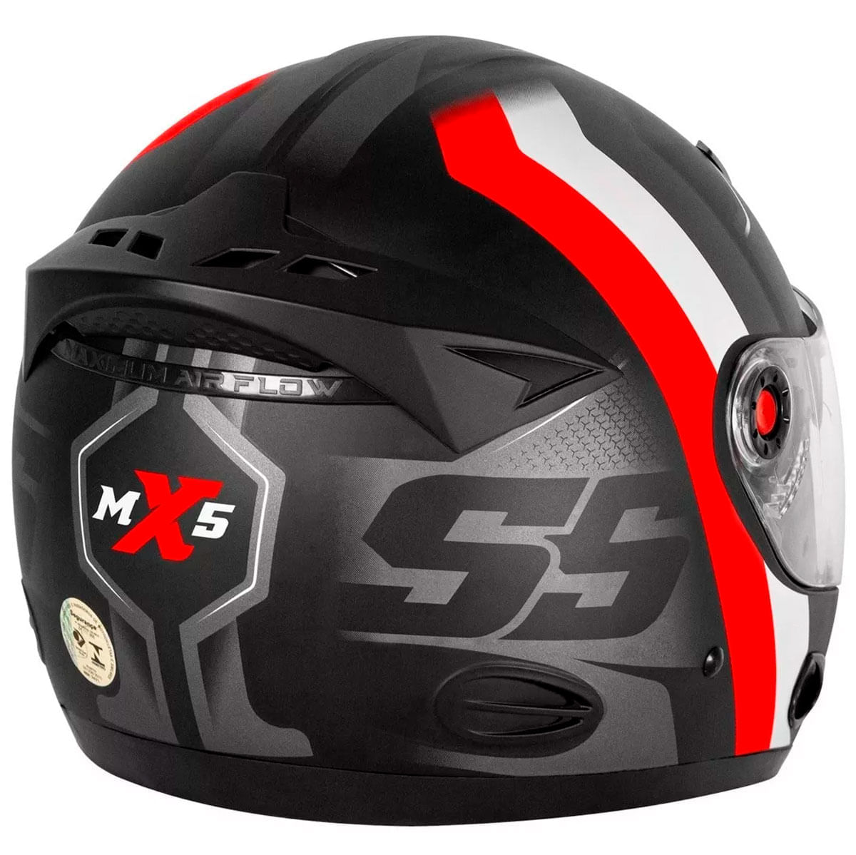 Capacete Pro Tork Mixs Mx5 Super Speed Brilhante