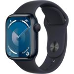 apple watch series 9 gps 41mm pulseira esportiva midnight a-bi