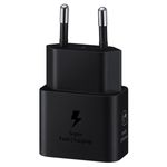 carregador para smartphone usb-c 25w preto