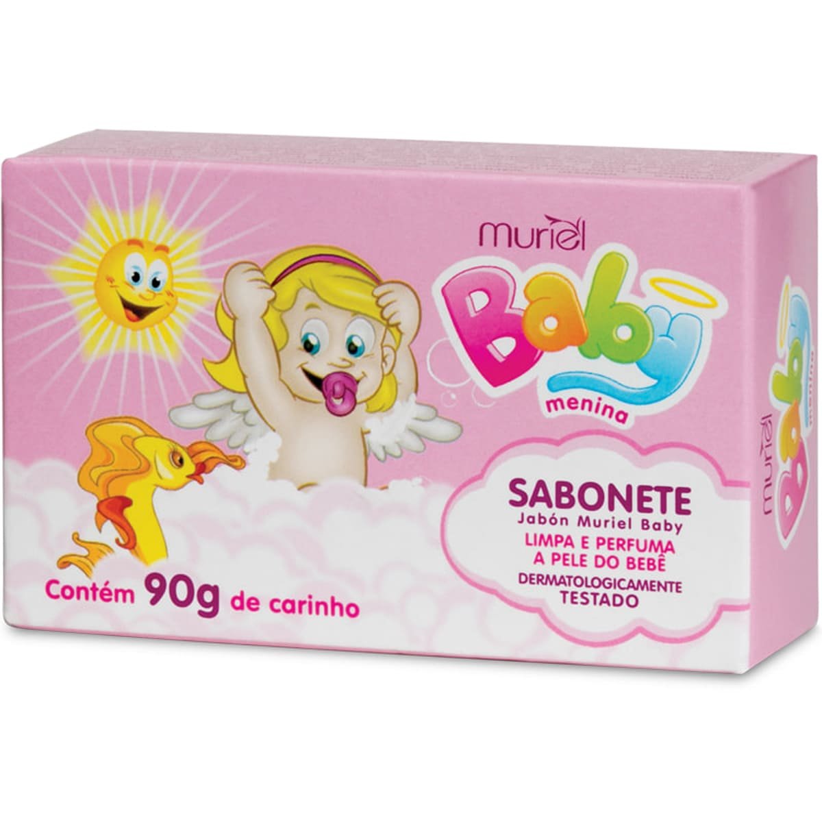 Sabonete Em Barra Muriel Baby Menina 90G