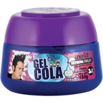 gel cola fixador para cabelo vita capili muriel azul 180g (mp)