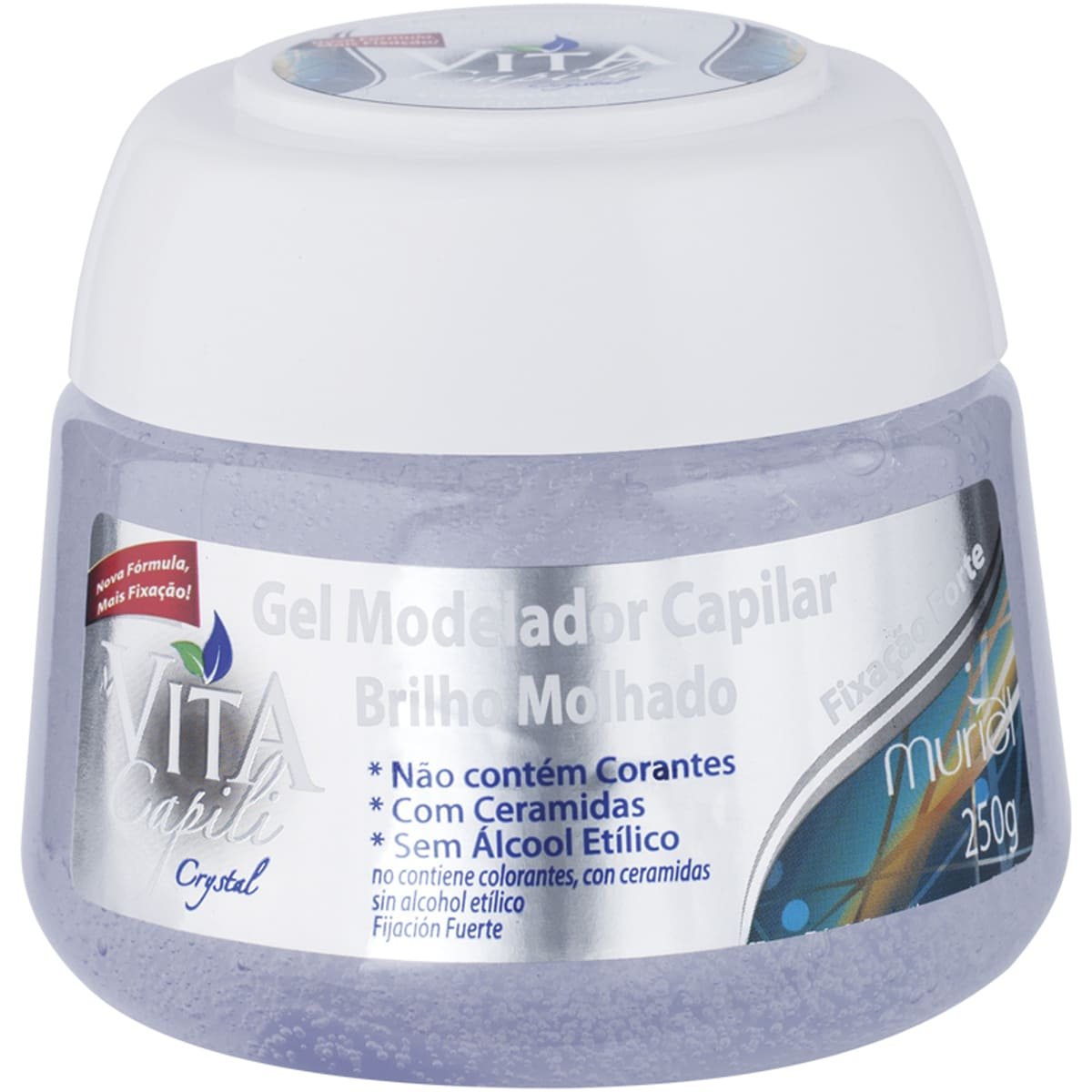 Gel Fixador para Cabelo Muriel Crystal 250g