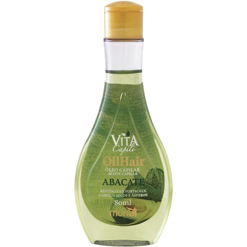 óleo capilar vita capili abacate 80ml (mp)