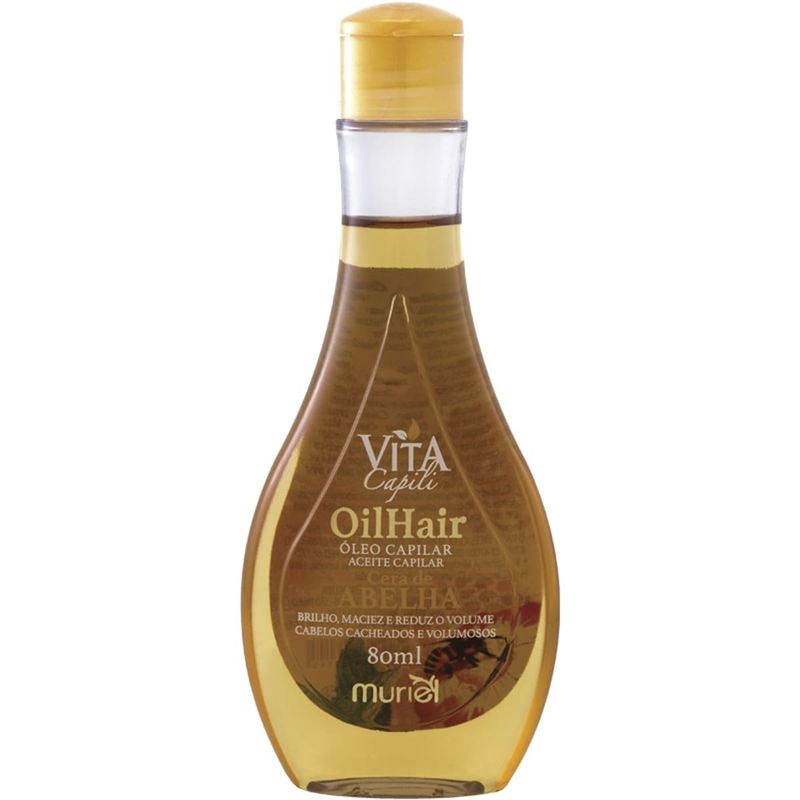 óleo capilar vita capili abelha 80ml (mp)