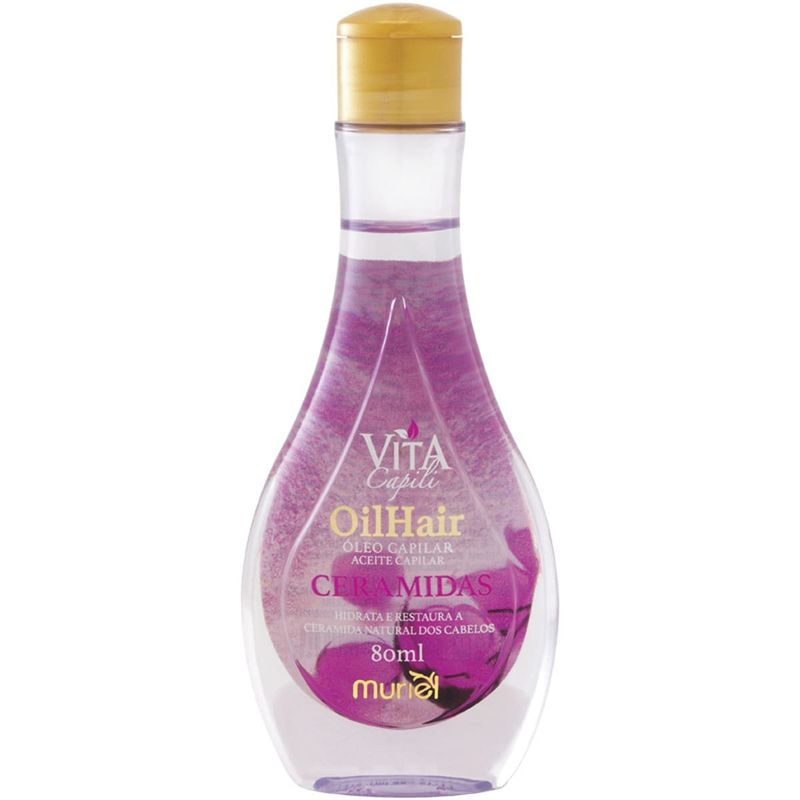 óleo capilar vita capili ceramidas 80ml (mp)