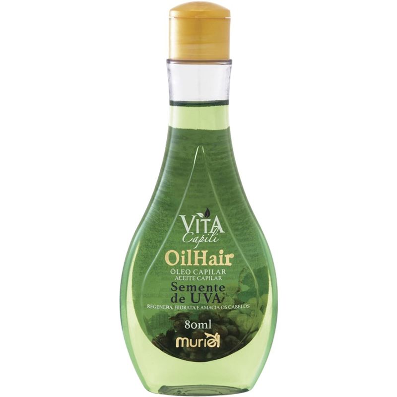 óleo capilar vita capili semente de uva 80ml (mp)