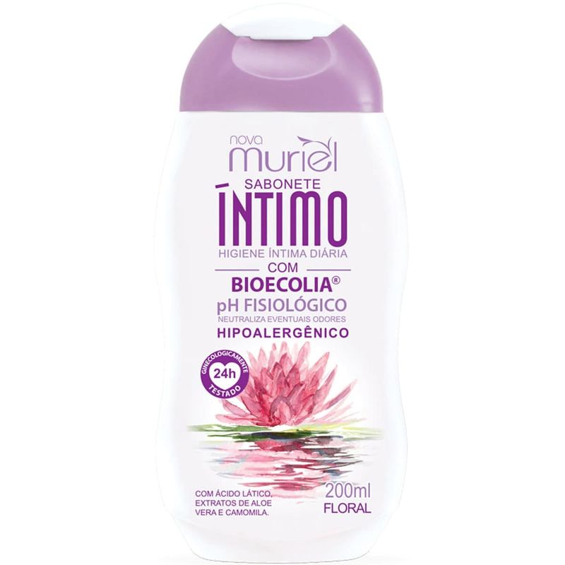 sabonete íntimo muriel floral 200ml (mp)