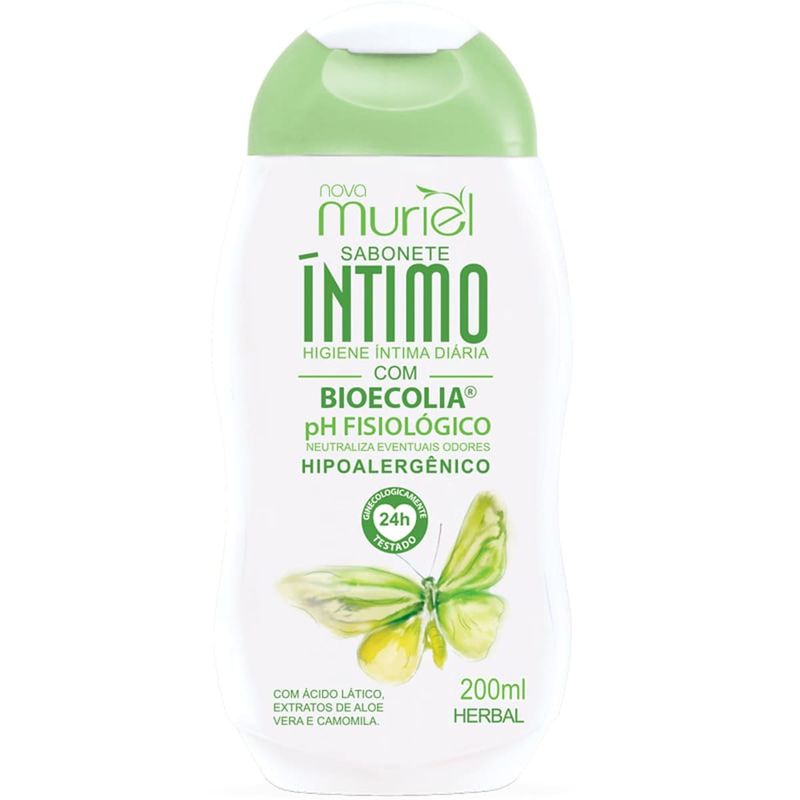 sabonete íntimo muriel herbal 200ml (mp)