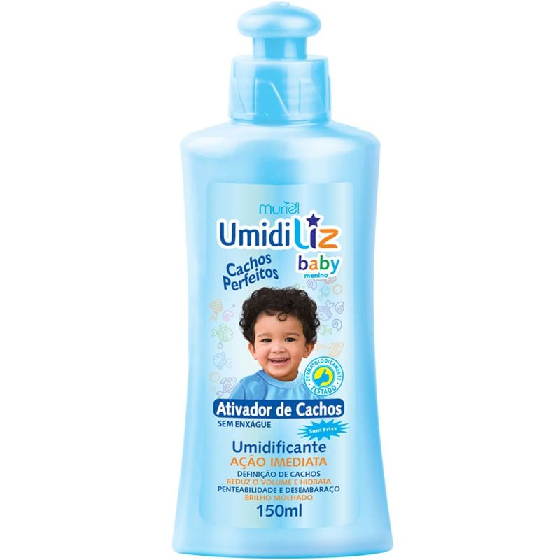 ativador de cachos muriel umidiliz infantil 150ml (mp)