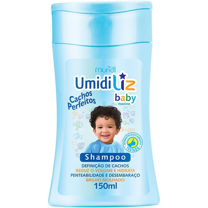 shampoo muriel umidiliz menino 150ml (mp)
