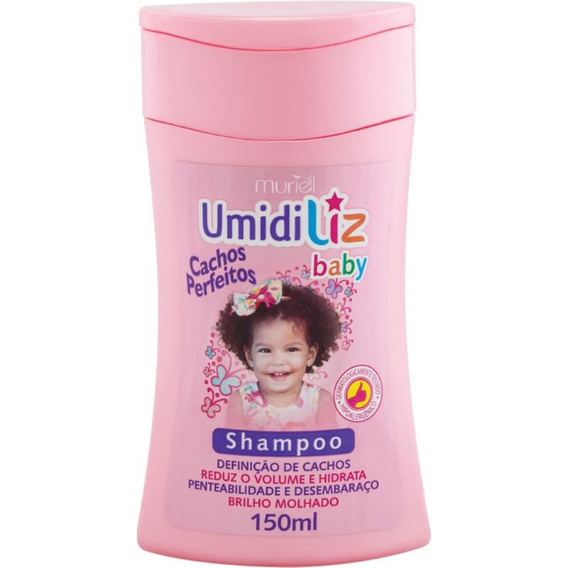 shampoo muriel umidiliz menina 150ml (mp)
