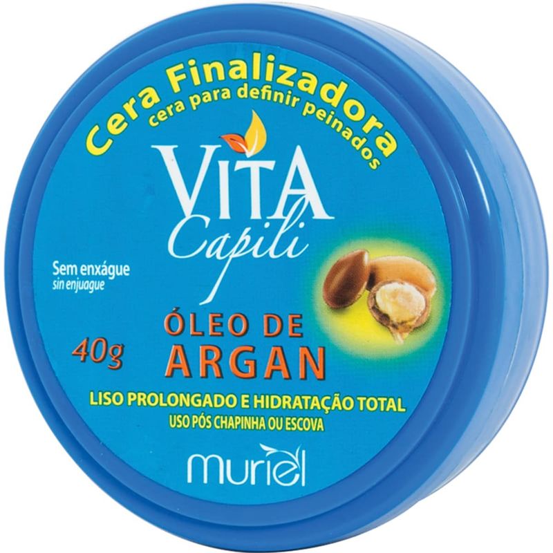 cera finalizadora capilar vita capili argan 40g (mp)