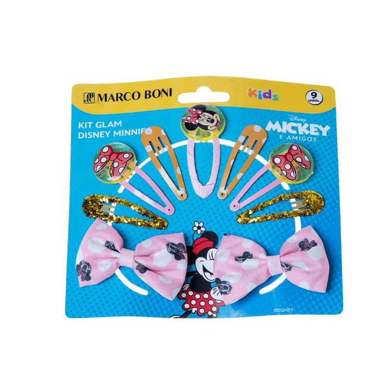 kit presilia para cabelo glam marco boni disney minnie (mp)