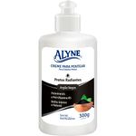 creme para pentear alyne pretos radiantes argila negra 300g (mp)