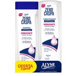 kit shampoo e condicionador alyne zero caspa hidratante 350ml (mp)