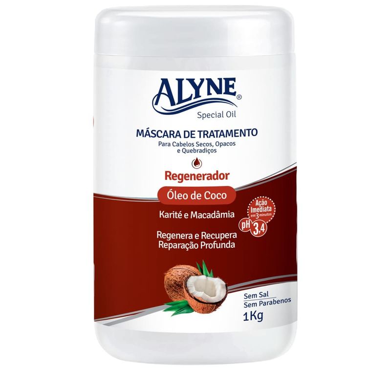 máscara de tratamento alyne regenerador 1kg (mp)