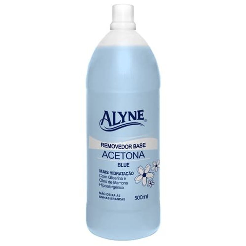 removedor com acetona alyne 500ml (mp)