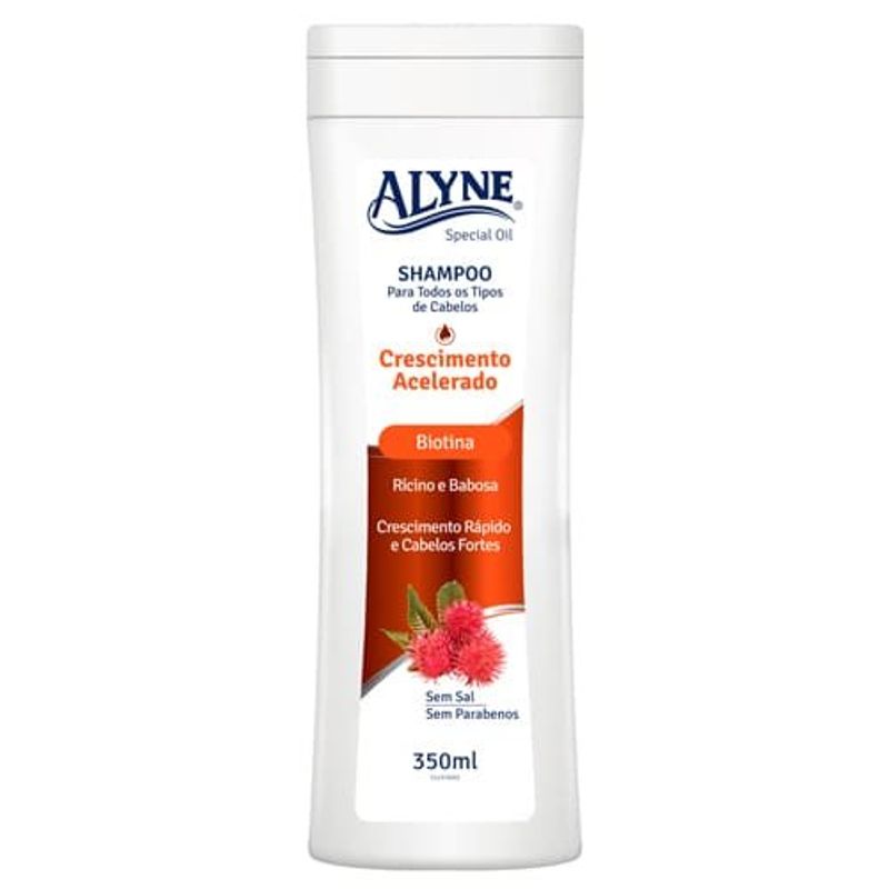 shampoo alyne crescimento acelerado 350ml (mp)