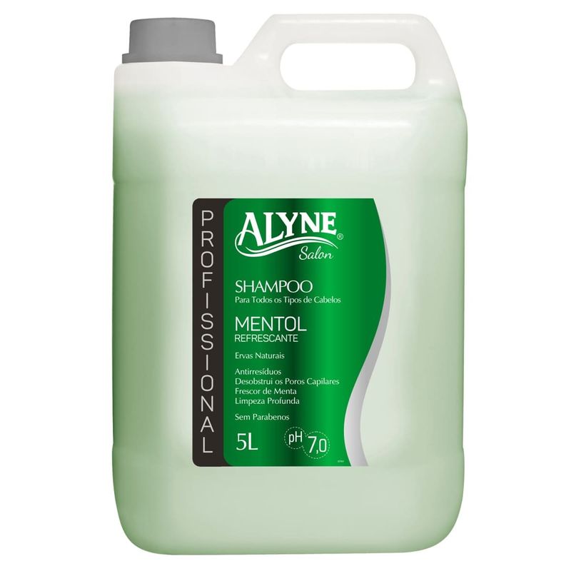 shampoo alyne mentol refrescante 5l (mp)