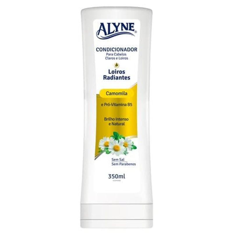 condicionador alynelouros radiantes 350ml (mp)