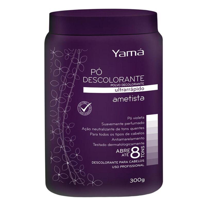 pó descolorante yama ametista 300g (mp)