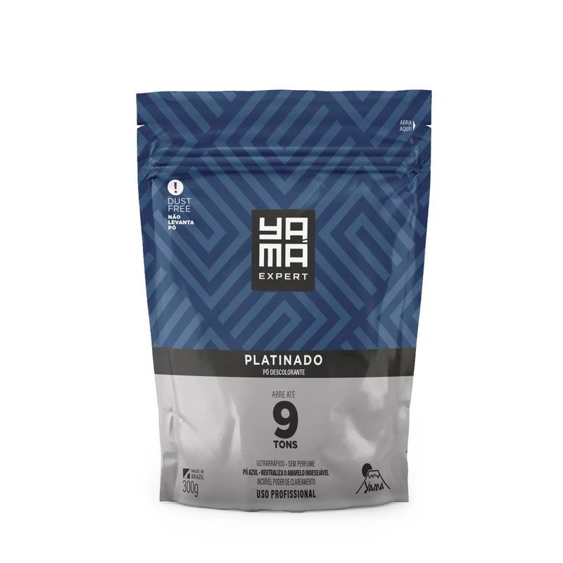 pó descolorante yama platinado refil 300g (mp)