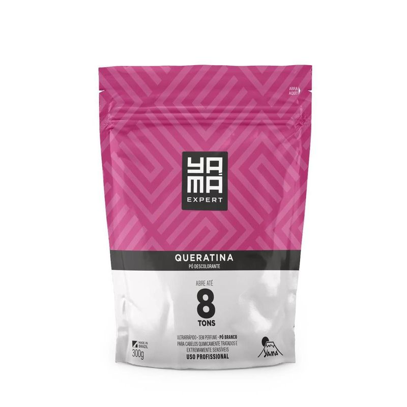 pó descolorante yama queratina refil 300g (mp)