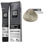 coloração creme yama nano infusion 10.1 louro claríssimo acinzentado (mp)