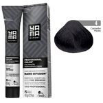 coloração creme yama nano infusion 4.0 mix castanho médio (mp)