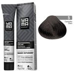 coloração creme yama nano infusion 5.0 mix castanho claro (mp)