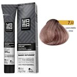 coloração creme yama nano infusion 7.12 louro médio cinza (mp)