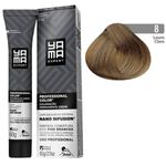 coloração creme yama nano infusion 8.0 louro claro (mp)