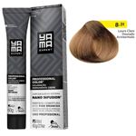 coloração creme yama nano infusion 8.31 louro claro dourado acinzentado (mp)