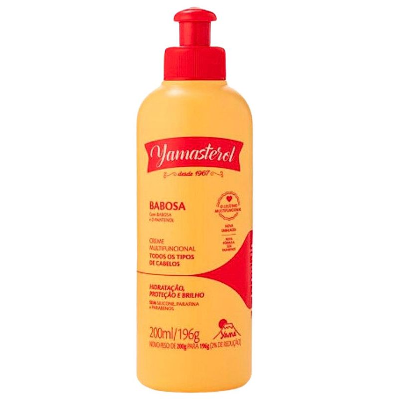 creme multifuncional yama ácido hialurônico 200g (mp)