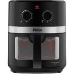 fritadeira philco air fryer redstone 9 litros preto pfr90