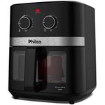 fritadeira philco air fryer redstone 9 litros preto pfr90
