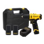 parafusadeira e furadeira stanley de impacto amarelo scd10d2k-br