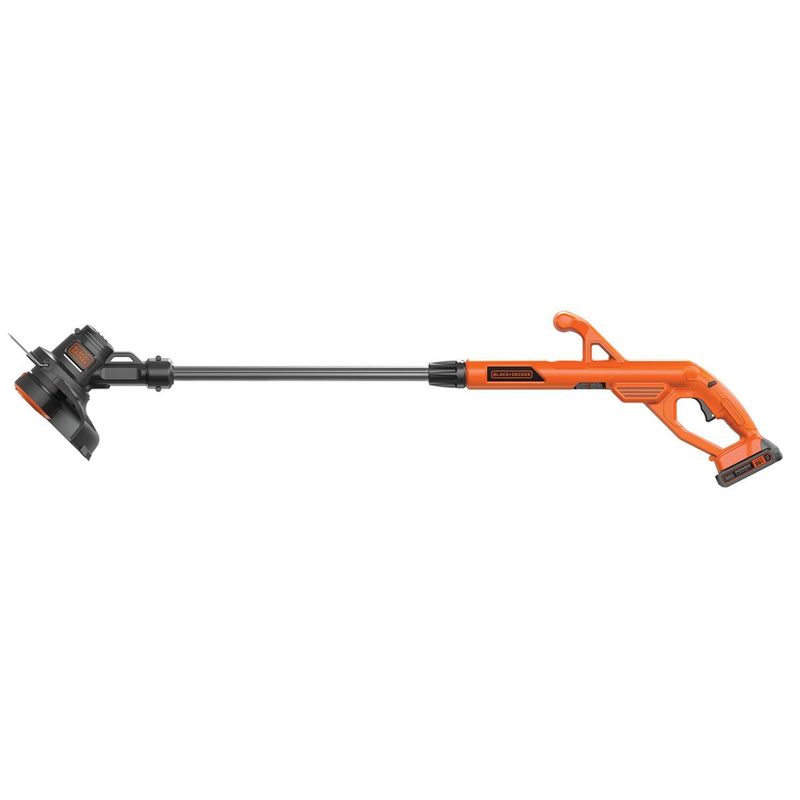 aparador de grama black+decker bivolt lst201-br