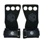 luva grip de couro protetor para crossfit nc extreme panther claw tamanho p preto (mp)