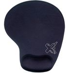 mouse pad maxprint smart com apoio em gel preto 60000097