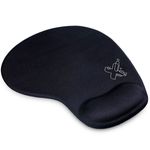 mouse pad maxprint smart com apoio em gel preto 60000097