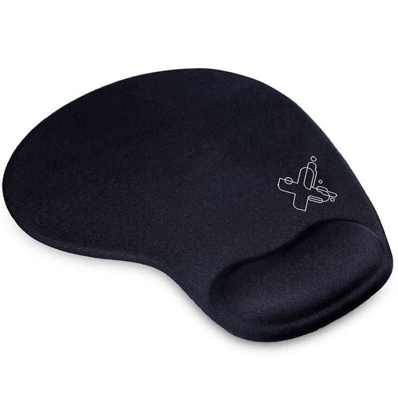 mouse pad maxprint smart com apoio em gel preto 60000097